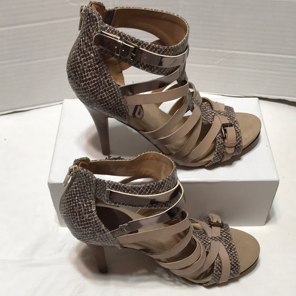 nine west gladiator heels
